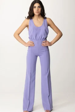 Elisabetta Franchi Tuta Ricamo Logo ReservedIRIS