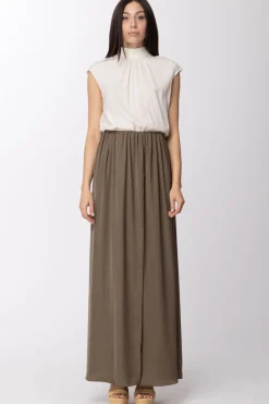 Fk Copricostume a Vita Bassa con Aperture LateraliVERDE MILITARE