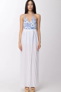 Fk Copricostume Lungo con SpaccoBIANCO