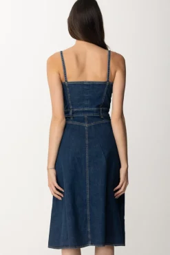 Gaëlle Paris Abito Midi In JeansBLU