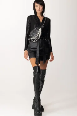 Gaëlle Paris Body In Jersey SplamatoNERO