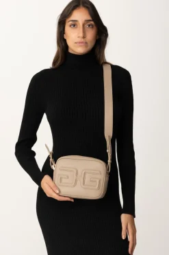 Gaëlle Paris Camera Bag con LogoCAMMELLO