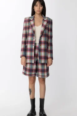 Gaëlle Paris Crop Top Fluffy con Scollo a VOFFWHITE