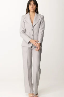 Gaëlle Paris Giacca GessataGRIGIO