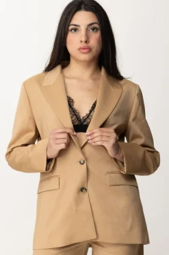 Gaëlle Paris Giacca Over MonopettoSABBIA