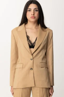 Gaëlle Paris Giacca Over MonopettoSABBIA