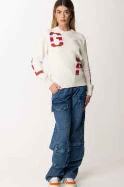 Gaëlle Paris Jeans Cargo In Denim BluBLU