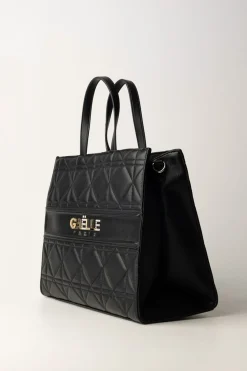 Gaëlle Paris Maxi Shopper TrapuntataNERO