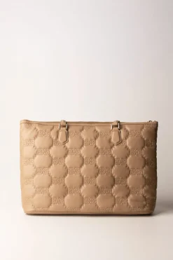 Gaëlle Paris Maxi Shopper TrapuntataCAMMELLO