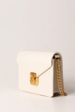 Gaëlle Paris Mini Borsa con Logo DoubleAVORIO