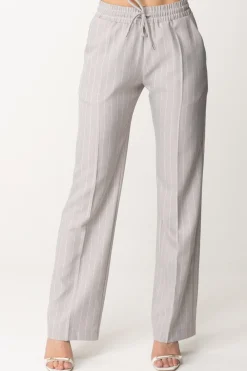 Gaëlle Paris Pantaloni GessatiGRIGIO