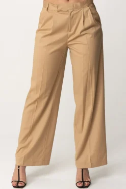 Gaëlle Paris Pantaloni StraightSABBIA