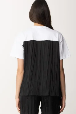 Gaëlle Paris T-shirt con Mini Logo Di StrassBIANCO