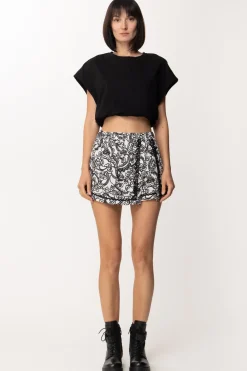 Gina Gonna ShortsBIANCO-NERO