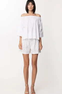 Gina Shorts Boxer a FiorelliniBIANCO/ORO