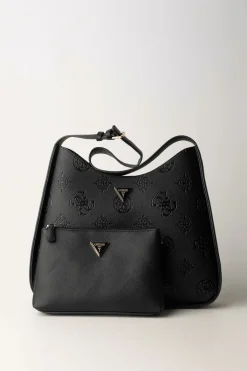 Guess Borsa a Mano Large Hobo KeandraBLACK LOGO