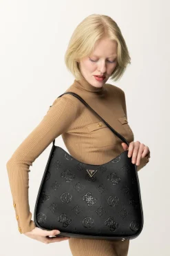 Guess Borsa a Mano Large Hobo KeandraBLACK LOGO