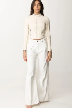 Guess Giubbotto BikerDOVE WHITE MULTI