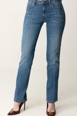 Guess Jeans con Placca Logo Sul RetroMID HUG
