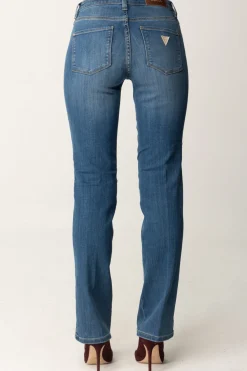 Guess Jeans con Placca Logo Sul RetroMID HUG
