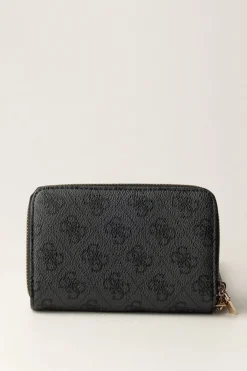 Guess Mini Portafoglio Laurel LogoCOAL LOGO