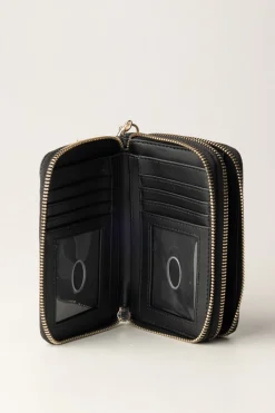 Guess Mini Portafoglio Laurel LogoCOAL LOGO