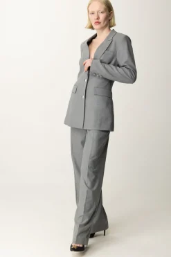 Guess Pantaloni Doris con PincesCLOUDY GREY HEATHER