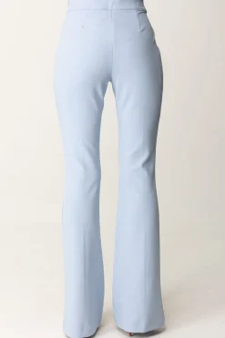 Guess Pantaloni Flared Evelina con PipingLIGHT BLUE LUXE