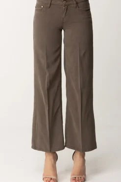 Guess Pantaloni Wide LegGENERAL BROWN