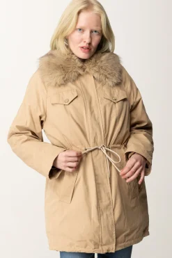 Guess Parka Lucie con PellicciaDESERT MUD