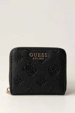 Guess Portafogli Piccolo Cresidia Zip AroundBLACK
