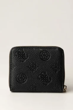 Guess Portafogli Piccolo Cresidia Zip AroundBLACK