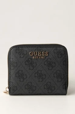 Guess Portafogli Piccolo Laurel Zip AroundCOAL LOGO
