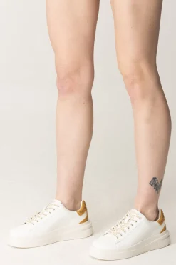 Guess Sneakers Elbina con StrassWHITE GOLD