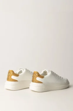 Guess Sneakers Elbina con StrassWHITE GOLD