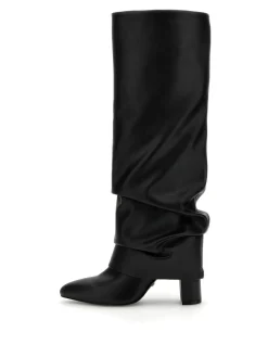 Guess Stivale Leima In Pelle SinteticaBLACK