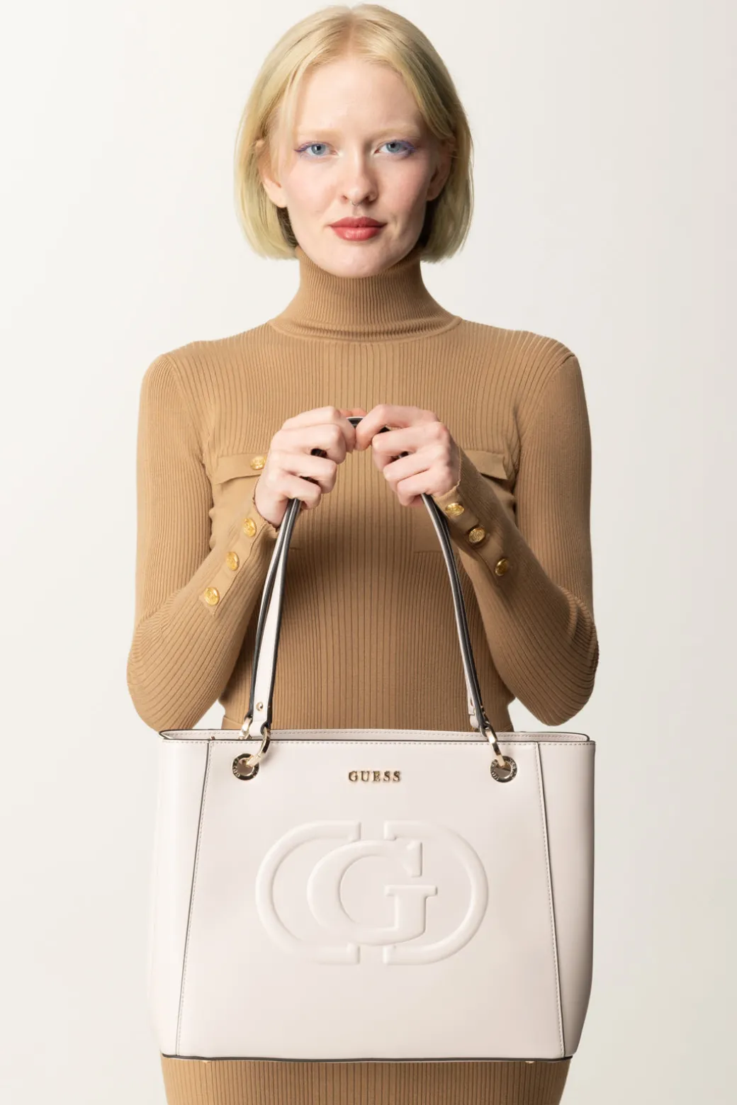 Guess Tote Eco Mietta NoelSTONE