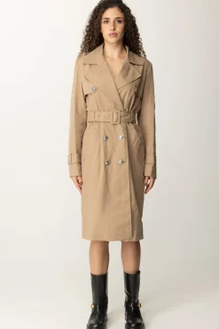 Guess Trench Coat Jade con Cintura RegolabileDESERT STORM MULTI