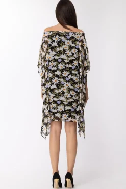 Jucca Abito Monospalla con Fantasia MargheriteNERO