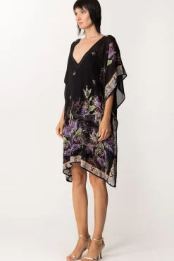 Just Cavalli Abito Kimono a FantasiaBLACK VARIANT