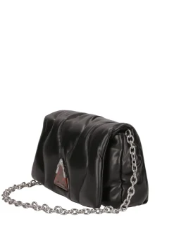Just Cavalli Borsa a Spalla Grande Trapuntata con LogoBLACK