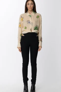 Just Cavalli Camicia con StampaIVORY