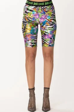 Just Cavalli Leggins Biker a FantasiaBLACK