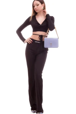 Just Cavalli Pantaloni Lunghi a CostineBLACK