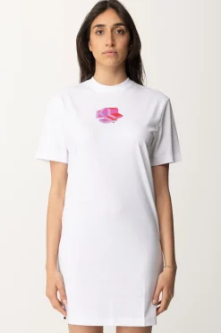 Karl Lagerfeld Abito T-shirt con StampaWHITE