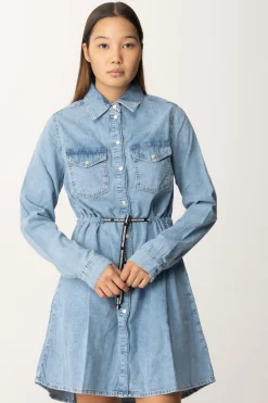 Karl Lagerfeld Chemisier In Jeans con CoulisseMIA BLUE STONE