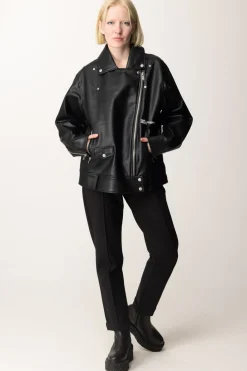 Karl Lagerfeld Giacca Biker con LogoBLACK