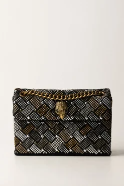 Kurt Geiger Borsa a Tracolla con BorchieBLACK/COMB