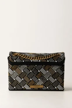 Kurt Geiger Borsa a Tracolla con BorchieBLACK/COMB