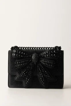 Kurt Geiger Borsa a Tracolla Bow ShoreditchBLACK